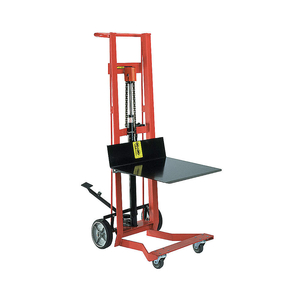 MANUAL PLATFORM LIFT TRUCK, 750 LB LOAD CAPACITY, 22 IN X 30 IN, 5 3/4 IN TO 54 IN by Approved Vendor MANUAL PLATFORM LIFT TRUCK, 750 LB LOAD CAPACITY, 22 IN X 30 IN, 5 3/4 IN TO 54 IN by Approved Vendor