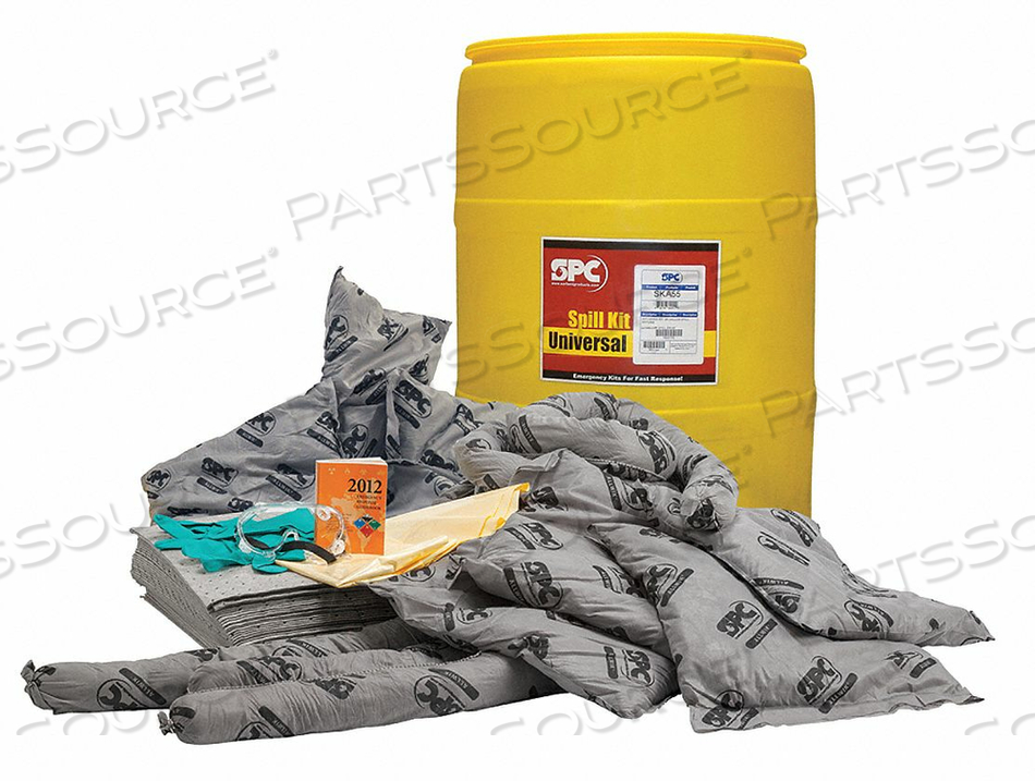 SPILL KIT UNIVERSAL YELLOW by Brady Americas SPILL KIT UNIVERSAL YELLOW by Brady Americas