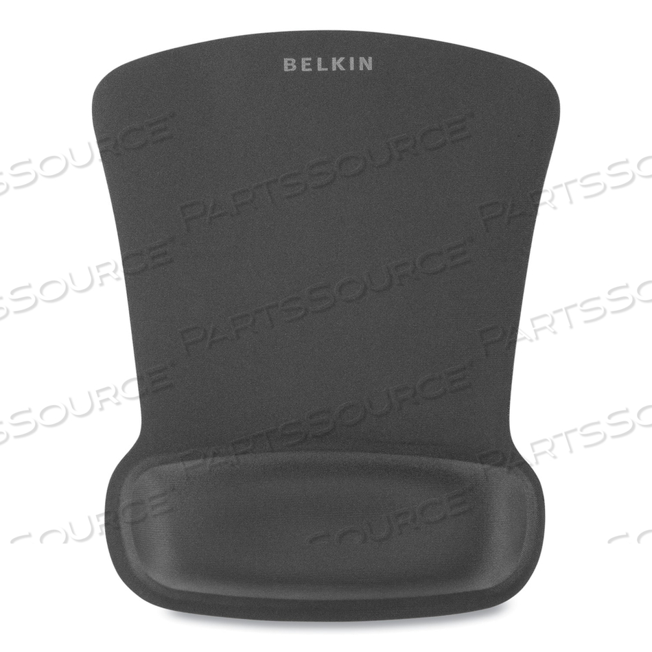 MOUSE PAD WITH WRIST PILLOW/BLACK by Belkin