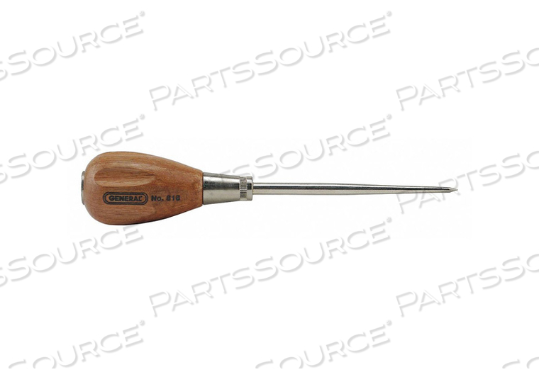 SCRATCH AWL 6-7/8OAL 3-3/4LX7/32 D SHANK by General Tools & Instruments SCRATCH AWL 6-7/8OAL 3-3/4LX7/32 D SHANK by General Tools & Instruments