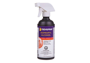 ISOPROPYL ALCOHOL, 1 PT, BOTTLE, 60 TO 100% ISOPROPYL ALCOHOL, COLORLESS, ALCOHOL ODOR, MEETS OSHA by Techspray (ITW)