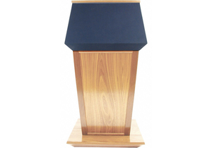 LECTERN MAPLE 51X30X25-1/2 IN by Amplivox Sound Systems