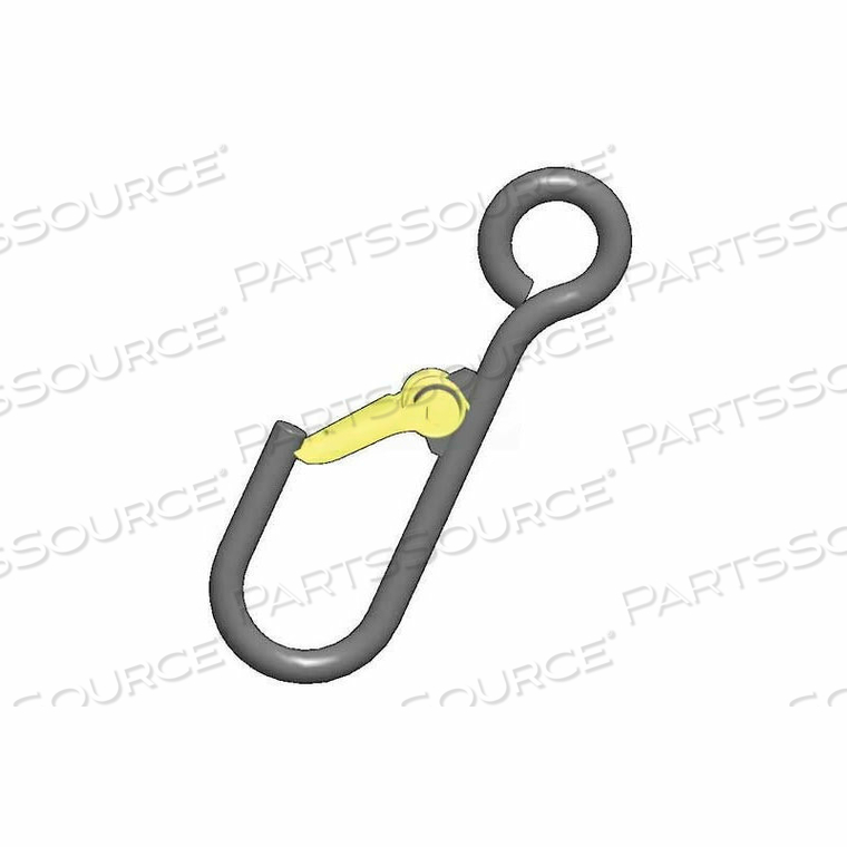 3/8" ALLOY LATCHING J-HOOK - 365 LB. CAPACITY by Machining & Welding By Olsen, Inc.