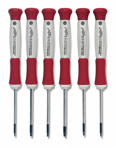 6PIECE PRECISION TORX SCREWDRIVER by Xcelite