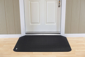 ADA COMPLIANT RAMP MATTE BLACK 61 H by Ez Edge