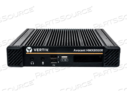 AVOCENT HMX 8000 SERIES RX, KVM / AUDIO / USB EXTENDER, 1U, TAA COMPLIANT by Vertiv