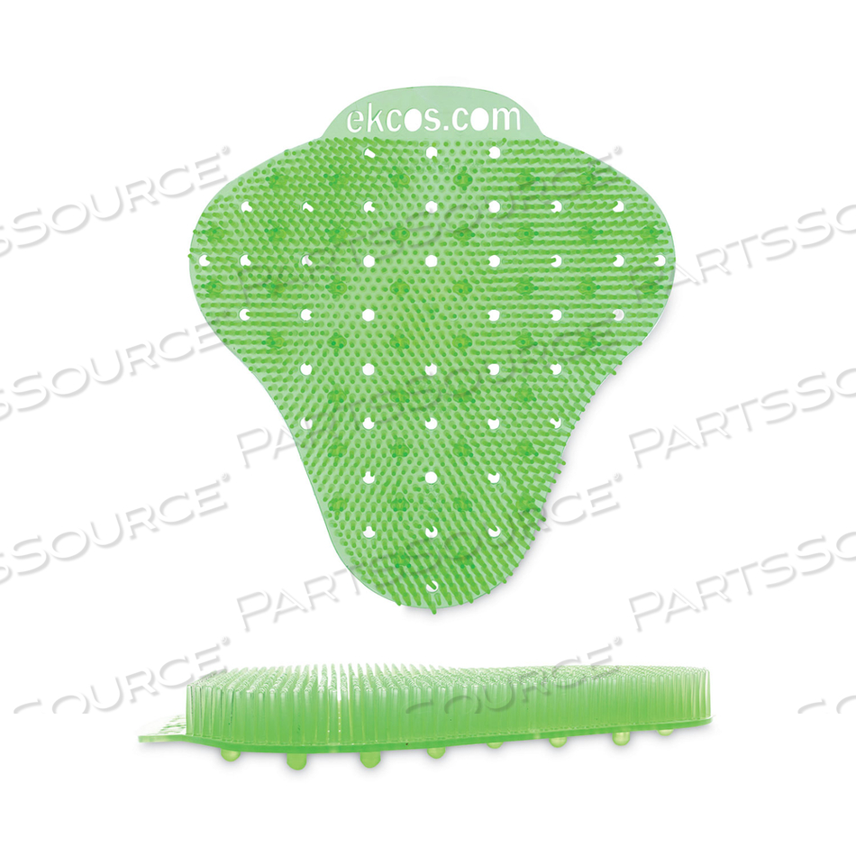 EKCOSCREEN URINAL SCREENS, APPLE SCENT, GREEN by Diversey