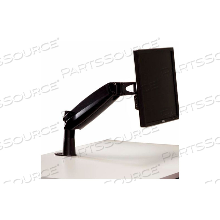 FLAT SCREEN MONITOR ARM WITH TILT AND PIVOT ADJUSTMENT 