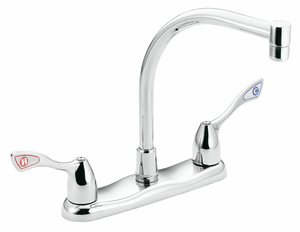 STRAIGHT CHROME MOEN M-BITION CAST METAL by Moen