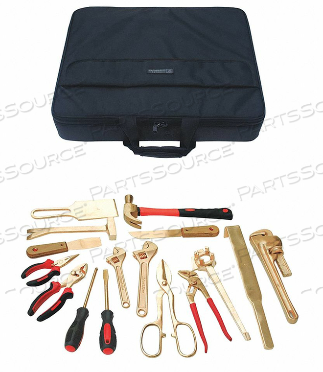 HAZMAT NONSPARKING TOOL SET 16 PC. by Westward HAZMAT NONSPARKING TOOL SET 16 PC. by Westward