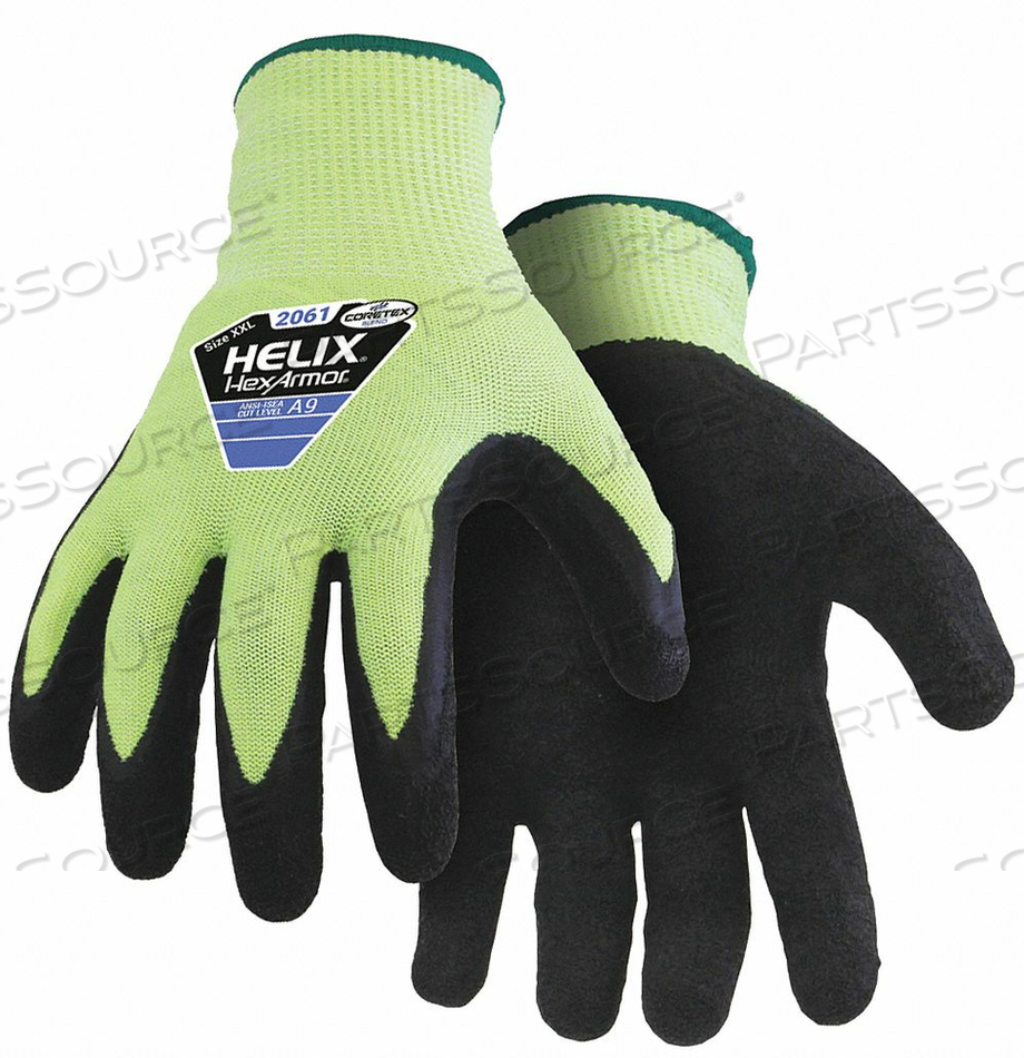 CUT RESISTANT GLOVES FULL FINGER 3XL PR by HexArmor CUT RESISTANT GLOVES FULL FINGER 3XL PR by HexArmor
