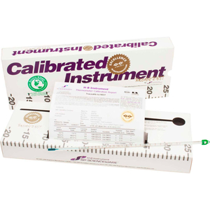 H-B ENVIRO-SAFE CALIBRATED LIQUID-IN-GLASS THERMOMETER, -1 TO 61C by Bel-Art Products H-B ENVIRO-SAFE CALIBRATED LIQUID-IN-GLASS THERMOMETER, -1 TO 61C by Bel-Art Products