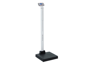 DIGITAL CLINICAL SCALE, WELCH ALLYN LXI CONNECTIVITY, AC ADAPTER, MECHANICAL HEIGHT ROD, 600 LB/300 KG by Detecto Scale / Cardinal Scale