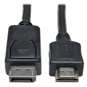 6FT DISPLAYPORT MALE - HDMI MALE ADAPTER CABLE by Tripp Lite