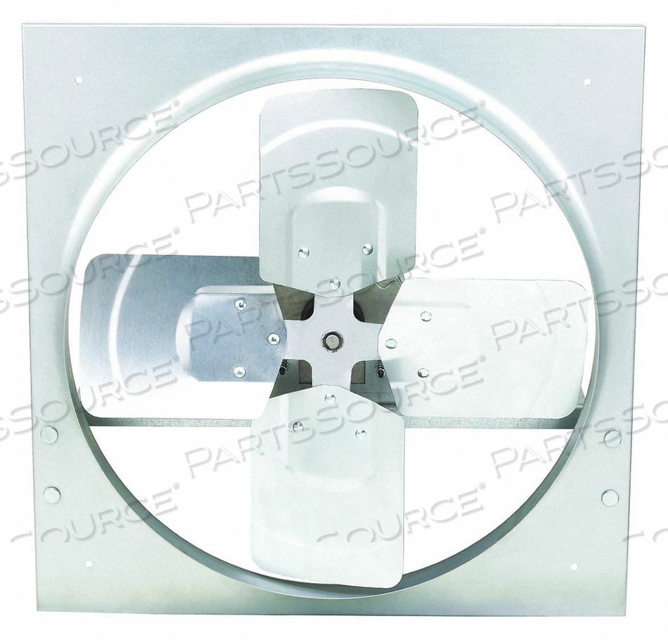EXHAUST FAN, ASSEMBLED ASSEMBLED, BLADE DIAMETER 18 IN, BLADE MATERIAL ALUMINUM, DRIVE TYPE DIRECT DRIVE, DUCT DIAMETER 18 1/2 IN, EXHAUST A by DAYTON ELECTRIC MANUFACTURING CO