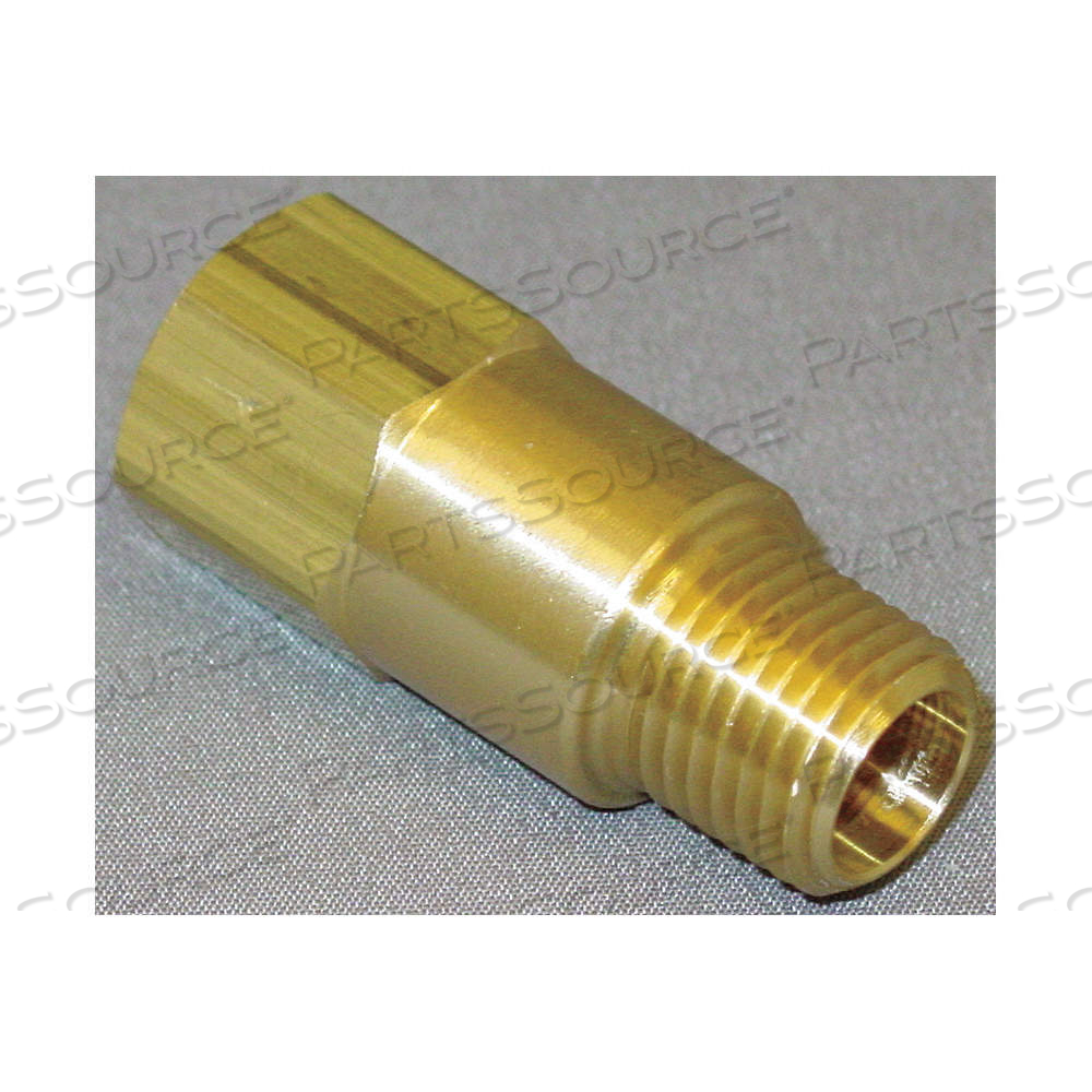 PISTON SPRING CHECK VALVE, PISTON, INLINE VALVE BODY, 1/4 IN PIPE SIZE, MNPT X FNPT by Approved Vendor PISTON SPRING CHECK VALVE, PISTON, INLINE VALVE BODY, 1/4 IN PIPE SIZE, MNPT X FNPT by Approved Vendor