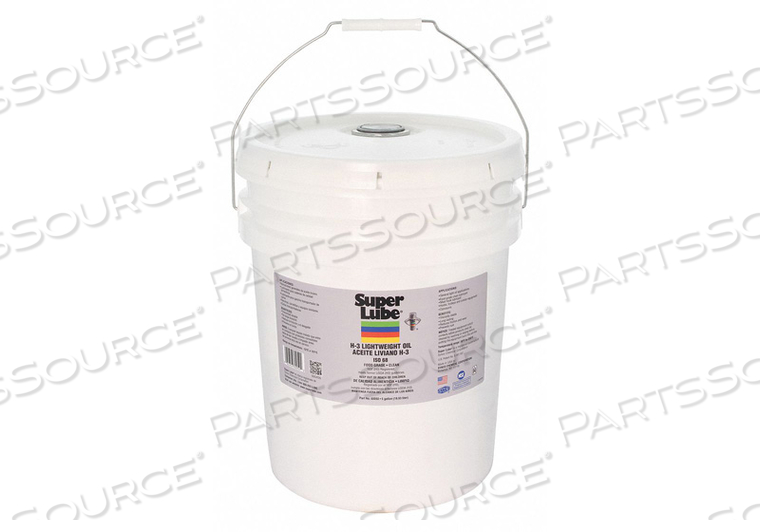 H3 DIRECT FOOD CONTACTOIL BOTTLE 5 GAL. by Super Lube