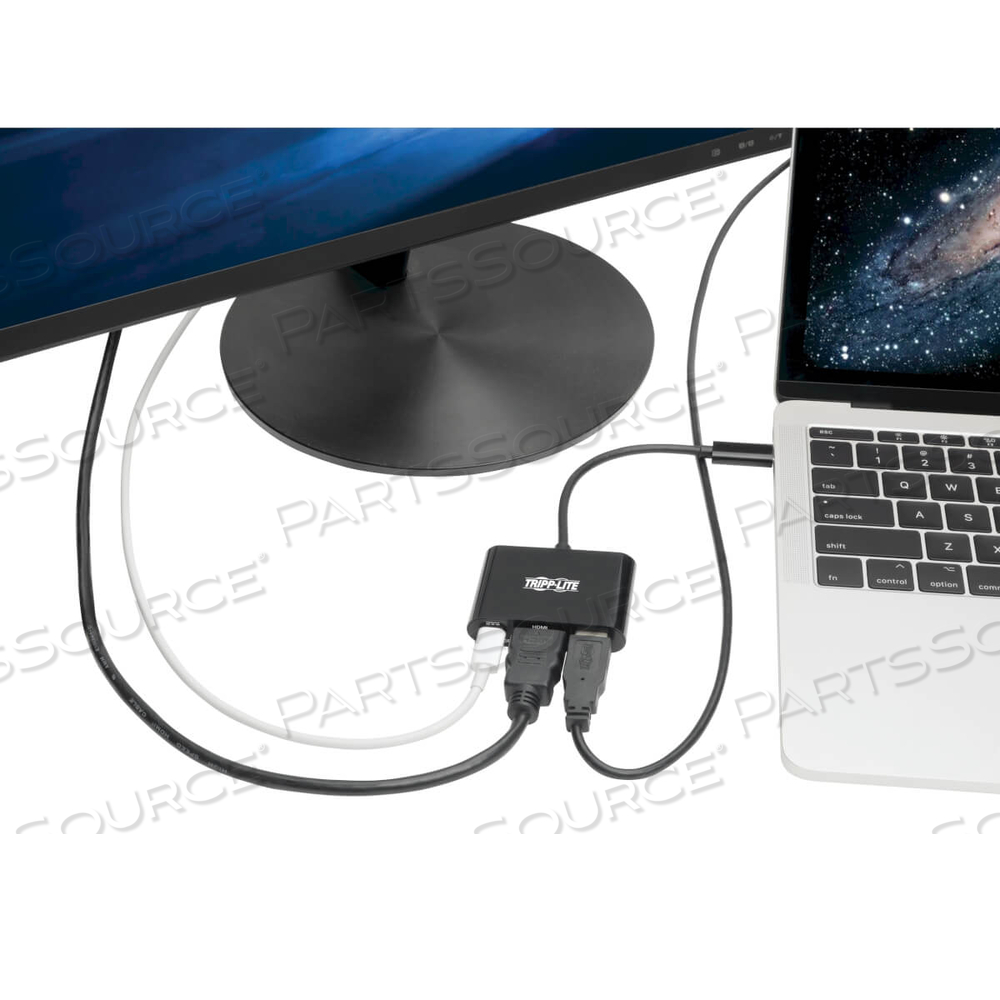 USB C TO HDMI MULTIPORT ADAPTER W/USB HUB PD CHARGING USB C by Tripp Lite