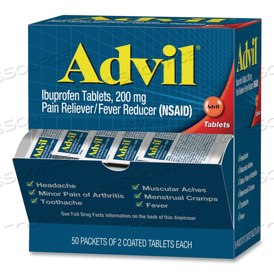 IBUPROFEN TABLETS, TWO-PACK by Advil