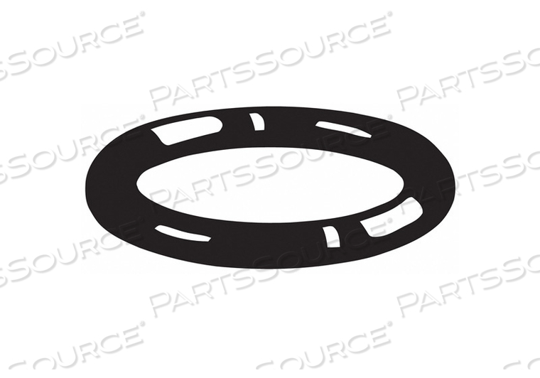 O-RING, 209, 11/16 IN NOMINAL INSIDE DIA., 15/16 IN NOMINAL OUTSIDE DIA., 70 SHORE A, RED by Fabory
