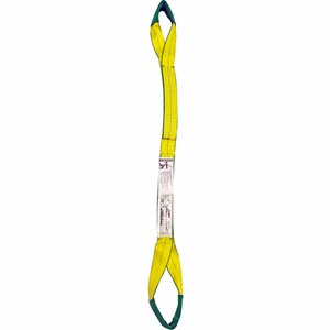 LIFT AMERICA 8' POLY WEB SLING EYE & EYE, 2560/3200/6400 LBS CAP by Mazzella Lifting Technologies