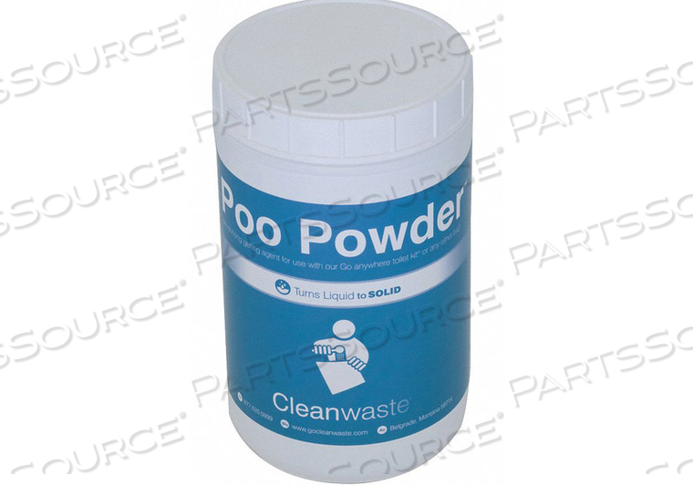 POO POWDER WASTE TREATMENT 120 SCOOPS by Cleanwaste