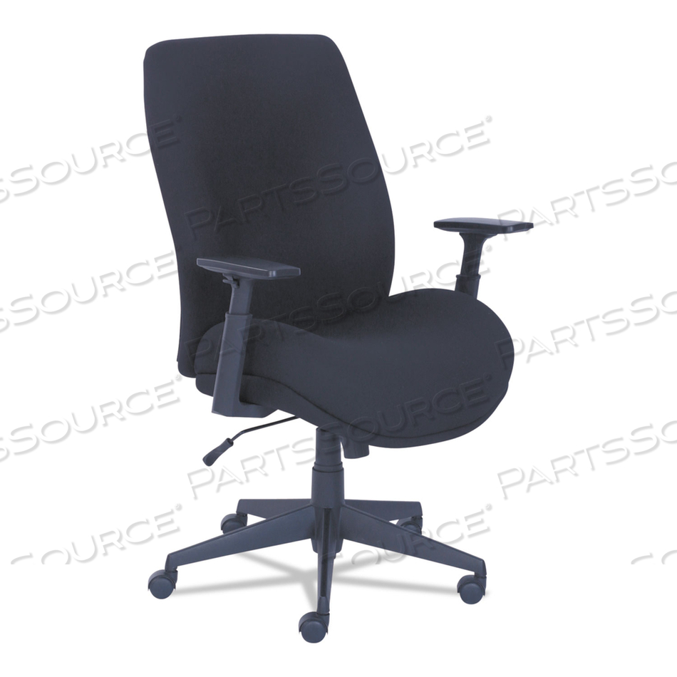 BALDWYN SERIES MID BACK TASK CHAIR, SUPPORTS UP TO 275 LB, 19" TO 22" SEAT HEIGHT, BLACK by La-Z Boy