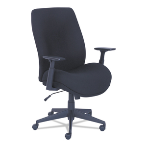 BALDWYN SERIES MID BACK TASK CHAIR, SUPPORTS UP TO 275 LB, 19" TO 22" SEAT HEIGHT, BLACK by La-Z Boy