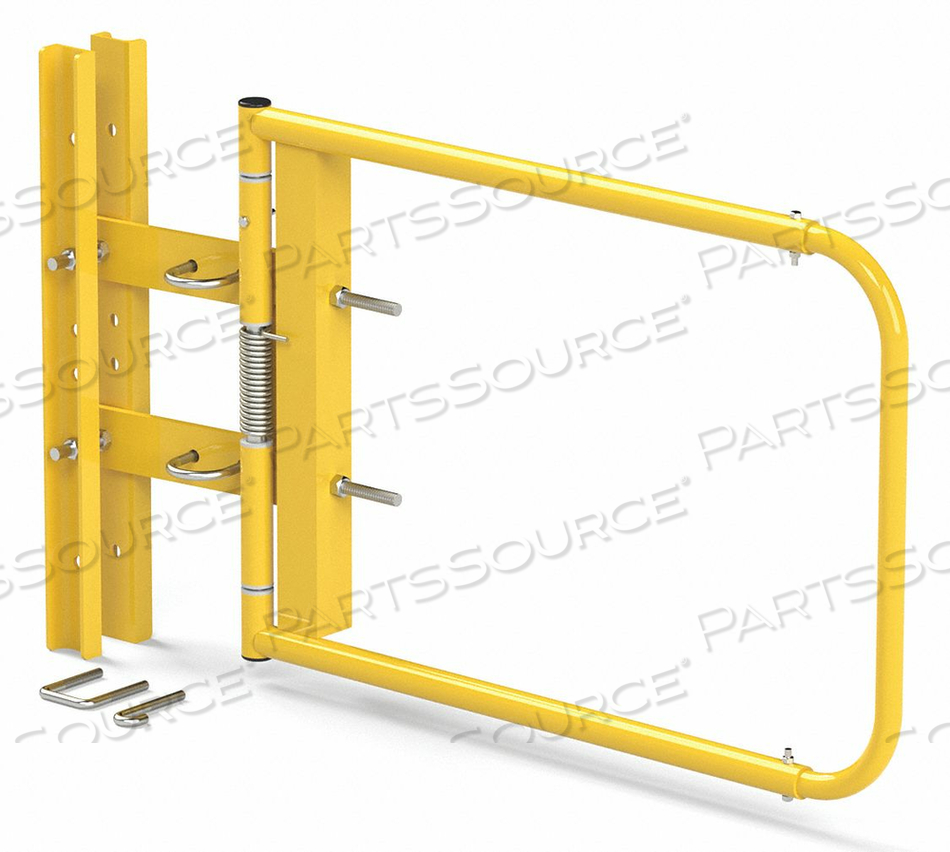 SELF-CLOSING GATE EXTRA WIDE 40-48 YEL 