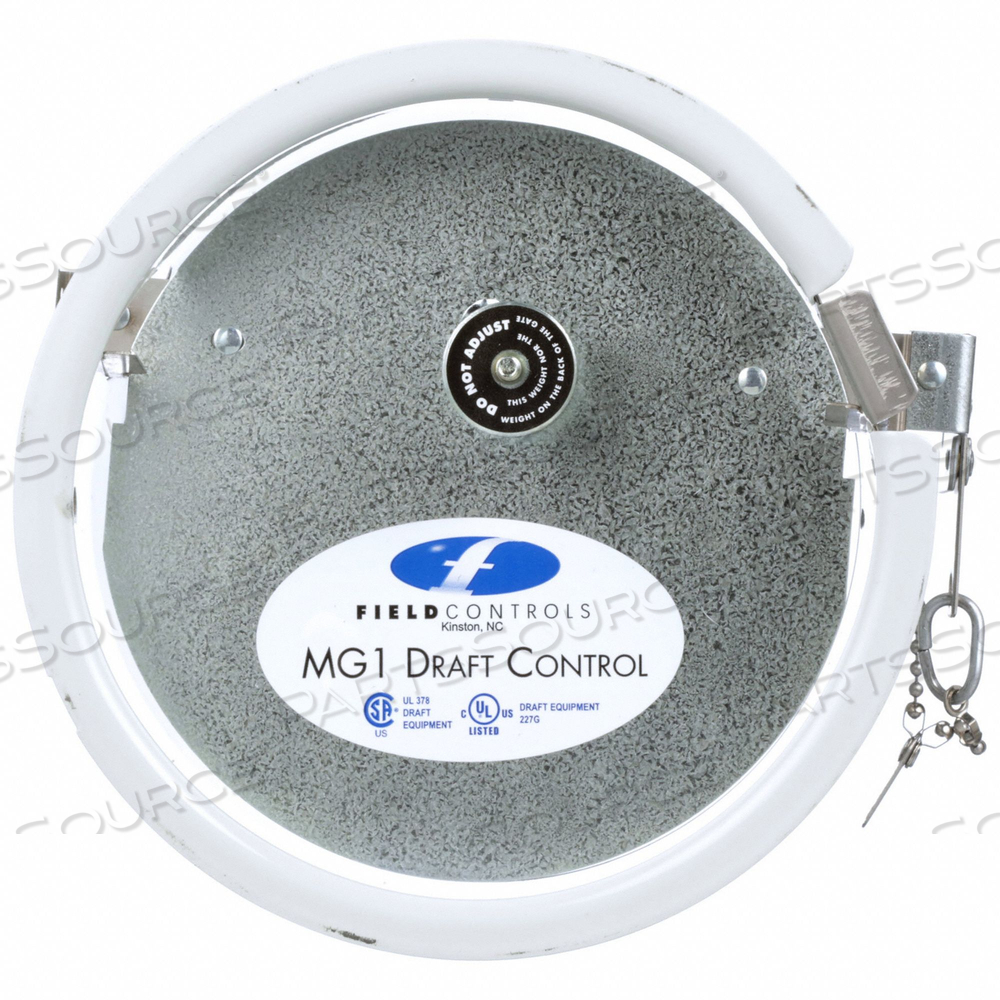 8" DRAFT REGULATOR DOUBLE ACTING FOR GAS 01986501 by Field Controls