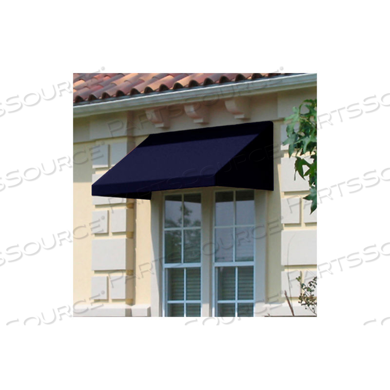 WINDOW/ENTRY AWNING 8' 4-1/2"W X 2' 6"D X 1' 4"H NAVY by Awntech