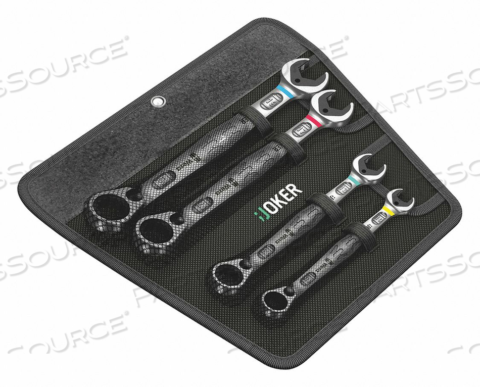 COMBINATION WRENCH SET METRIC 4 PCS. by Wera COMBINATION WRENCH SET METRIC 4 PCS. by Wera