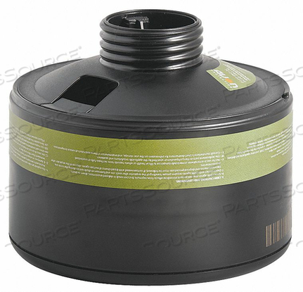 GAS MASK CANISTER BLACK THREADED by Avon Protection Systems GAS MASK CANISTER BLACK THREADED by Avon Protection Systems