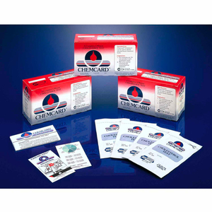 CHEMCARD 3-MINUTE ON-SITE CHOLESTEROL TEST, 24 TESTS/BOX by On-Site Testing Specialist Inc