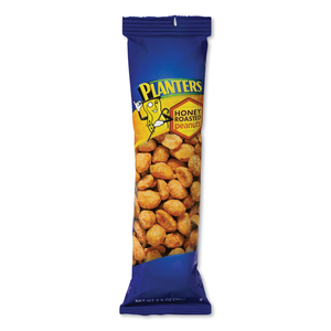 HONEY ROASTED PEANUTS, 2.5 OZ TUBE, 15/BOX by Planters