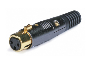XLR (F) MIC CONNECTOR 3PIN by Monoprice, Inc.