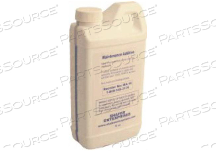 MAINTENANCE ADDITIVE, 16 OZ, BOTTLE, BLUE, LIQUID, MEETS TSCA, NFPA, HMIS by Coolshirt Systems MAINTENANCE ADDITIVE, 16 OZ, BOTTLE, BLUE, LIQUID, MEETS TSCA, NFPA, HMIS by Coolshirt Systems
