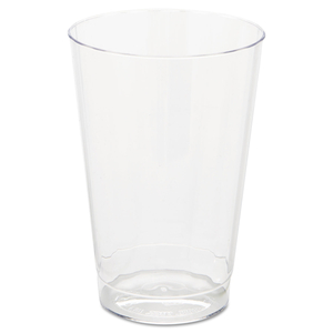 CLASSIC CRYSTAL PLASTIC TUMBLERS, 12 OZ, CLEAR, FLUTED, TALL, 20 PACK, 12 PACKS/CARTON by WNA