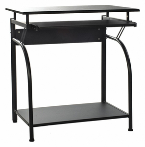 COMPUTER DESK 27-1/2 W BLACK by Comfort Products