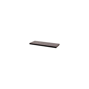 STRUCTURAL PLASTIC SOLID SHELF, 48"W X 24"D, BLACK by SPC Industrial