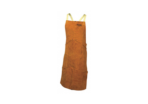 WELDING WAIST APRON LEATHER 45 IN L by Lincoln Electric