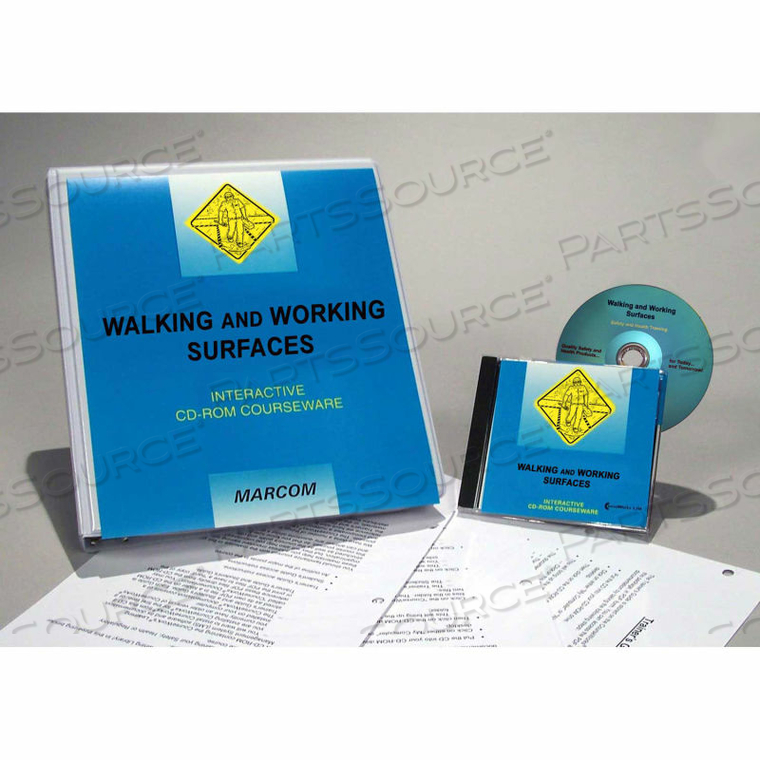 WALKING AND WORKING SURFACES CD-ROM COURSE 