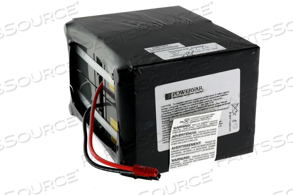 PREWIRED BATTERY REPLACEMENT KIT FOR SECURITY II UPM 