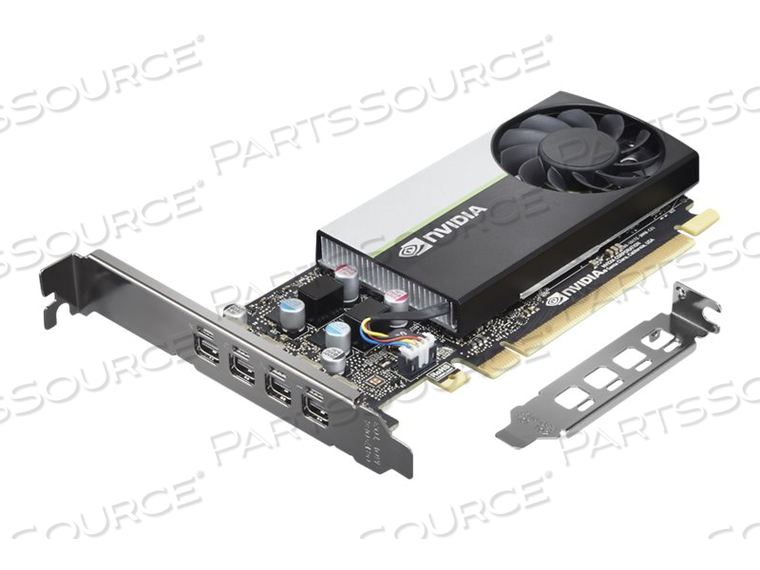 NVIDIA T1000, GRAPHICS CARD, T1000, 8 GB GDDR6, PCIE 3.0 X16, 4 X MINI DISPLAYPORT, BROWN BOX, FOR THINKSTATION P340, P350, P520, P620, P720 by Lenovo NVIDIA T1000, GRAPHICS CARD, T1000, 8 GB GDDR6, PCIE 3.0 X16, 4 X MINI DISPLAYPORT, BROWN BOX, FOR THINKSTATION P340, P350, P520, P620, P720 by Lenovo