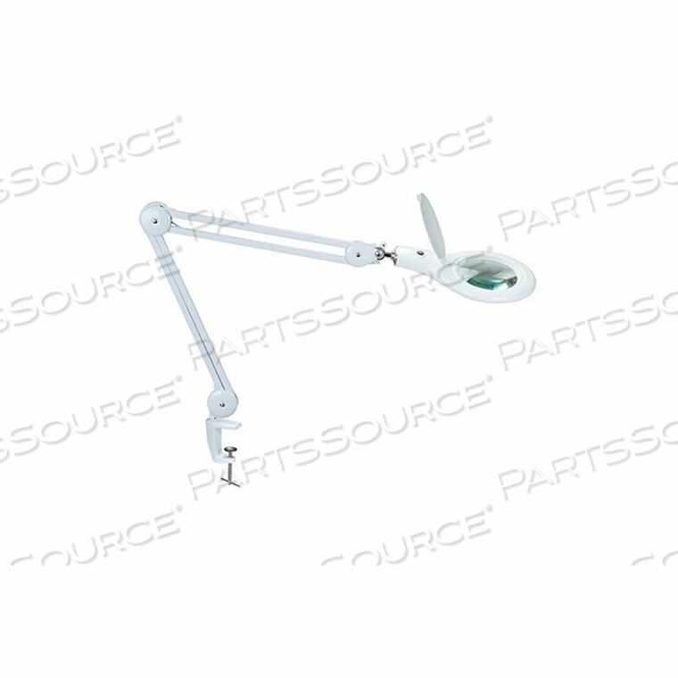 LED TABLE CLAMP MAGNIFIER LAMP 110V by Eclipse Enterprises, Inc.