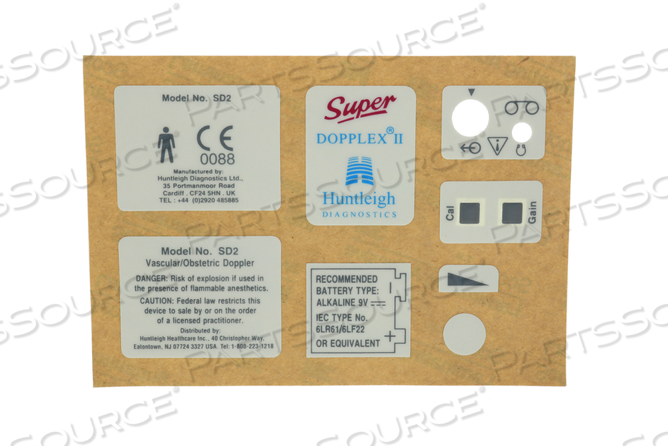 SD2 LABEL SET by Arjo Inc.