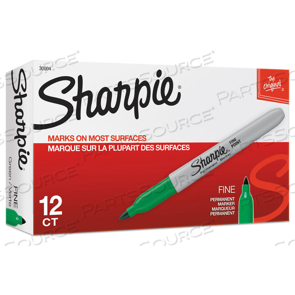 FINE BULLET TIP PERMANENT MARKER, GREEN by Sharpie
