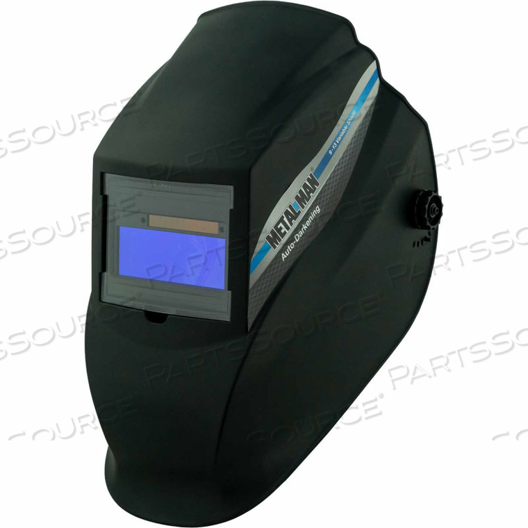 AUTO-DARKENING HELMET - 9-13 VARIABLE SHADE CONTROL by Metal Man Work Gear AUTO-DARKENING HELMET - 9-13 VARIABLE SHADE CONTROL by Metal Man Work Gear