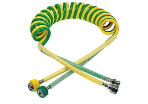 10FT DISS FEMALE DUAL VENTILATOR HOSE - YELLOW/GREEN by Maxtec 10FT DISS FEMALE DUAL VENTILATOR HOSE - YELLOW/GREEN by Maxtec