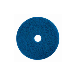 19" SCRUBBING PAD, BLUE, 5 PER CASE by Boss Cleaning Equipment